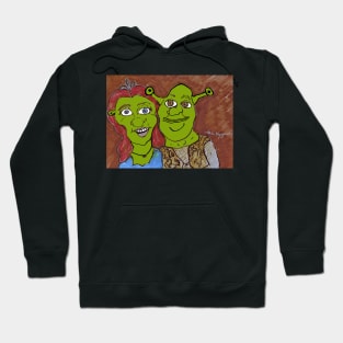 Shrek and Princess Fiona Hoodie